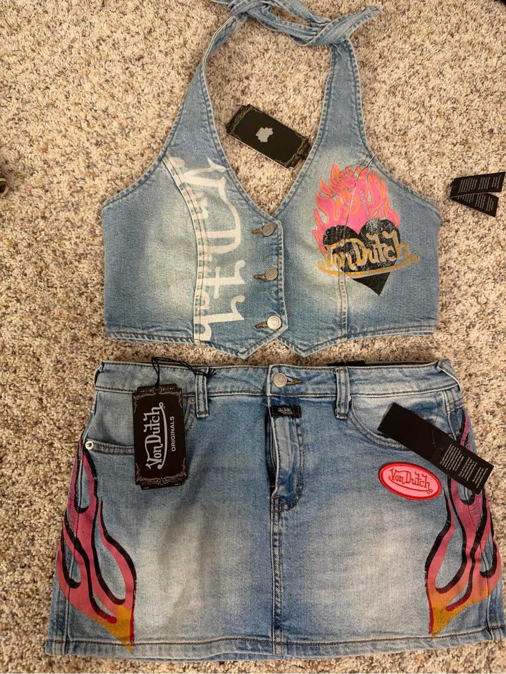 Von Dutch Denim Set